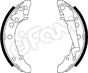 Cifam 153-470 - Brake Shoe Set autospares.lv