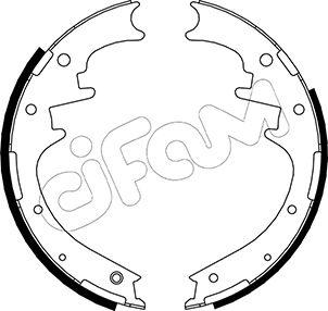 Cifam 153-561 - Brake Shoe Set autospares.lv