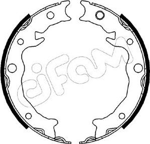 Cifam 153-538 - Brake Shoe Set, parking brake autospares.lv