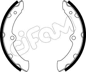 Cifam 153-639 - Brake Shoe Set autospares.lv