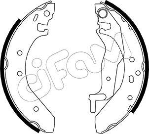 Cifam 153-006 - Brake Shoe Set autospares.lv