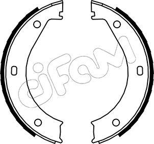 Cifam 153-013 - Brake Shoe Set, parking brake autospares.lv