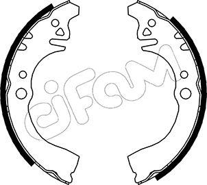 Cifam 153-036 - Brake Shoe Set autospares.lv