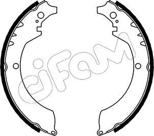 Cifam 153-033 - Brake Shoe Set autospares.lv