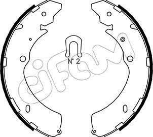 Cifam 153-193 - Brake Shoe Set autospares.lv