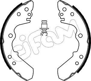 Cifam 153-192 - Brake Shoe Set autospares.lv