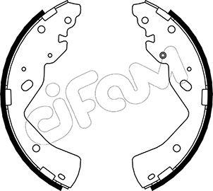 Cifam 153-144 - Brake Shoe Set autospares.lv