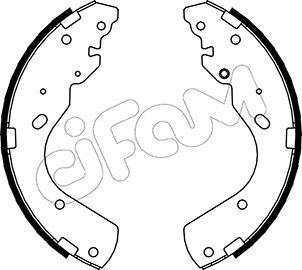 Cifam 153-143 - Brake Shoe Set autospares.lv