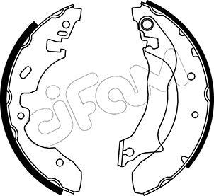 Cifam 153-130 - Brake Shoe Set autospares.lv