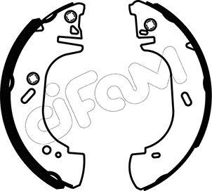 Cifam 153-123 - Brake Shoe Set autospares.lv