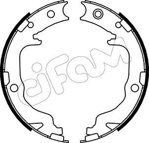 Cifam 153-362 - Brake Shoe Set, parking brake autospares.lv