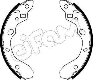 Cifam 153-214 - Brake Shoe Set autospares.lv