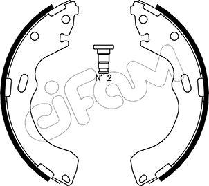 Cifam 153-216 - Brake Shoe Set autospares.lv