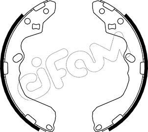 Cifam 153-212 - Brake Shoe Set autospares.lv