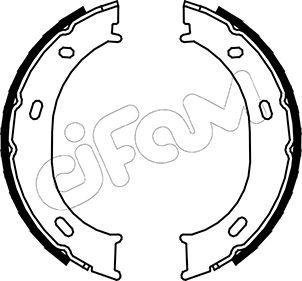 Cifam 153-239 - Brake Shoe Set, parking brake autospares.lv