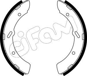 Cifam 153-706 - Brake Shoe Set autospares.lv