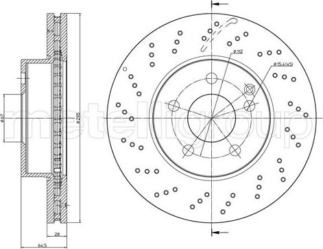 Cifam 800-1409FC - Brake Disc autospares.lv