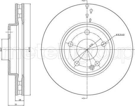 Cifam 800-1439C - Brake Disc autospares.lv