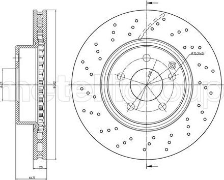 Cifam 800-1478FC - Brake Disc autospares.lv