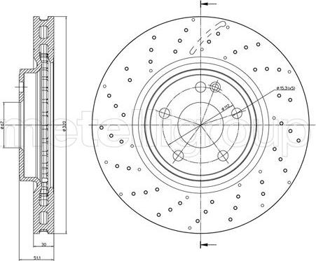 Textar 92262105 - Brake Disc autospares.lv