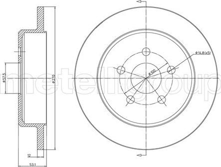 Jurid 562862JC - Brake Disc autospares.lv