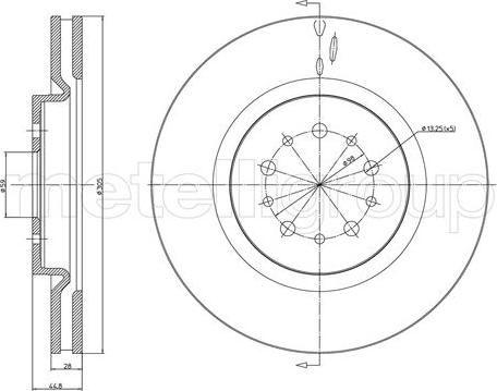 Remsa 6559.10 - Brake Disc autospares.lv