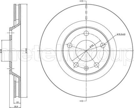 Cifam 800-1179C - Brake Disc autospares.lv