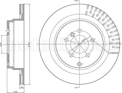 Cifam 800-1731C - Brake Disc autospares.lv