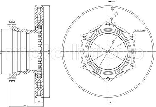 Jurid 569112 - Brake Disc autospares.lv