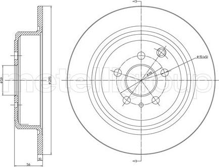 Cifam 800-337 - Brake Disc autospares.lv