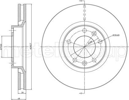 Cifam 800-295 - Brake Disc autospares.lv