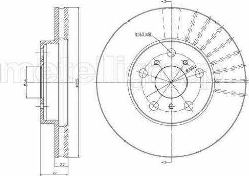 Cifam 800-289 - Brake Disc autospares.lv