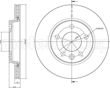 Cifam 800-728 - Brake Disc autospares.lv