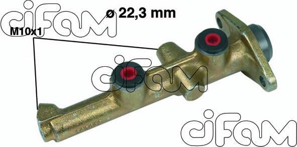 Cifam 202-048 - Brake Master Cylinder autospares.lv