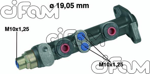 Cifam 202-062 - Brake Master Cylinder autospares.lv