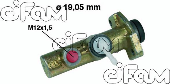 Cifam 202-015 - Brake Master Cylinder autospares.lv
