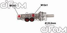 Cifam 202-1116 - Brake Master Cylinder autospares.lv