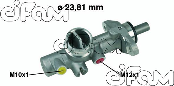 Cifam 202-352 - Brake Master Cylinder autospares.lv