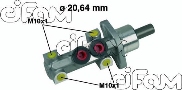 Cifam 202-360 - Brake Master Cylinder autospares.lv