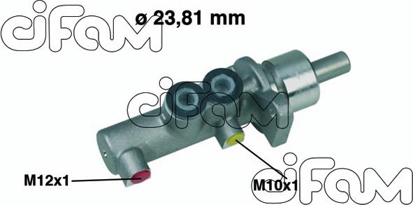 Cifam 202-378 - Brake Master Cylinder autospares.lv