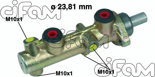 Cifam 202-203 - Brake Master Cylinder autospares.lv