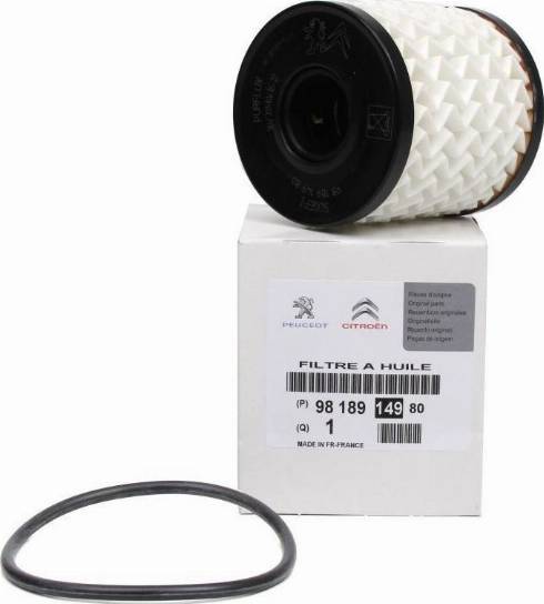 CITROËN 9818914980 - Oil Filter autospares.lv