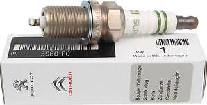 CITROËN 5960 F0 - Spark Plug autospares.lv