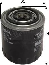 Clean Filters DF1888 - Oil Filter autospares.lv