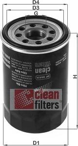 Clean Filters DF 864/A - Oil Filter autospares.lv