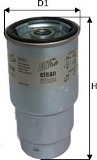 Clean Filters DN1918 - Fuel filter autospares.lv