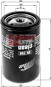 Clean Filters DN 256 - Fuel filter autospares.lv