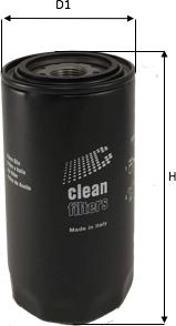 Clean Filters DO1843 - Oil Filter autospares.lv