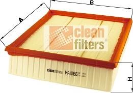 Clean Filters MA1066 - Air Filter, engine autospares.lv