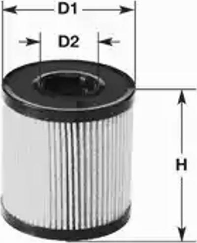 Clean Filters MG1613 - Fuel filter autospares.lv